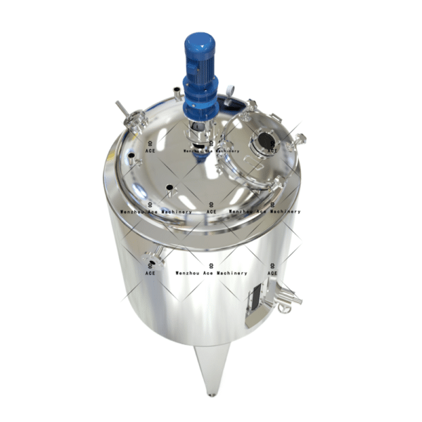 Double Jacketed Mixing Tank