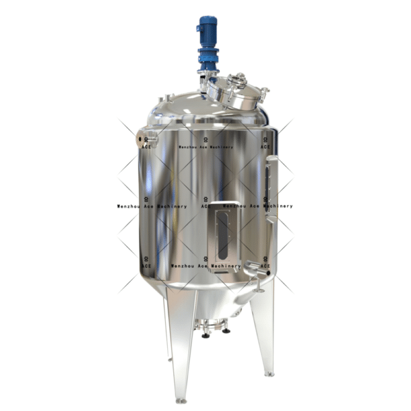 Double Jacketed Mixing Tank