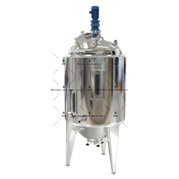 Double Jacketed Mixing Tank